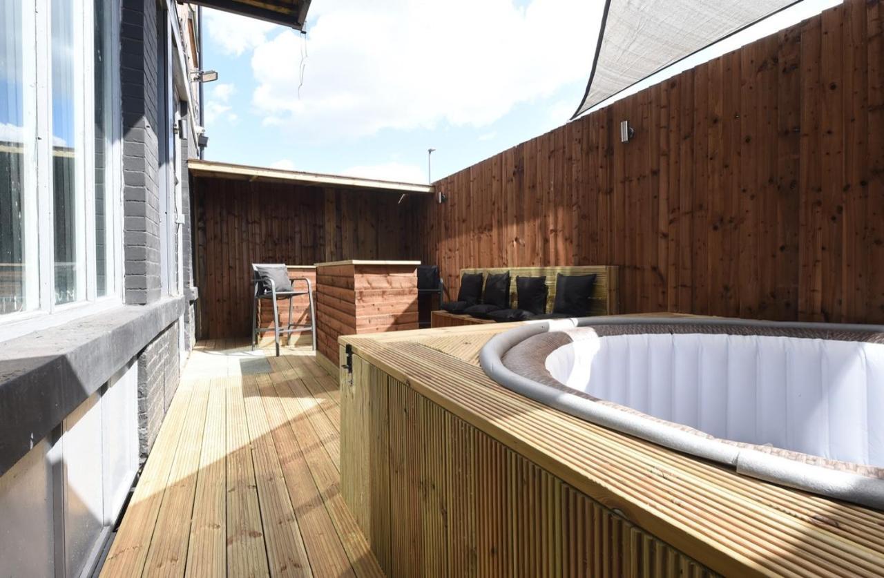 Slps 14 Hot Tub, Bar & Outdoor Terrace Apartment Manchester Exterior foto