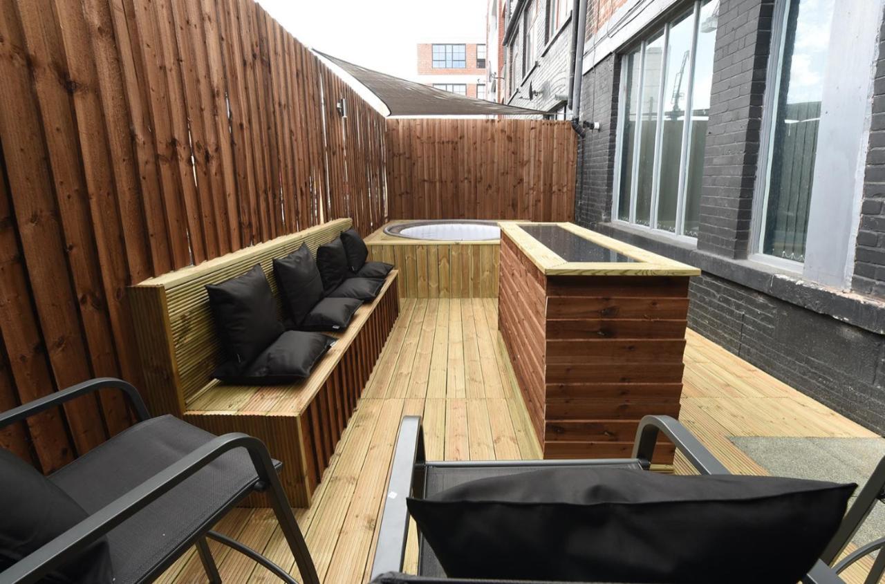 Slps 14 Hot Tub, Bar & Outdoor Terrace Apartment Manchester Exterior foto