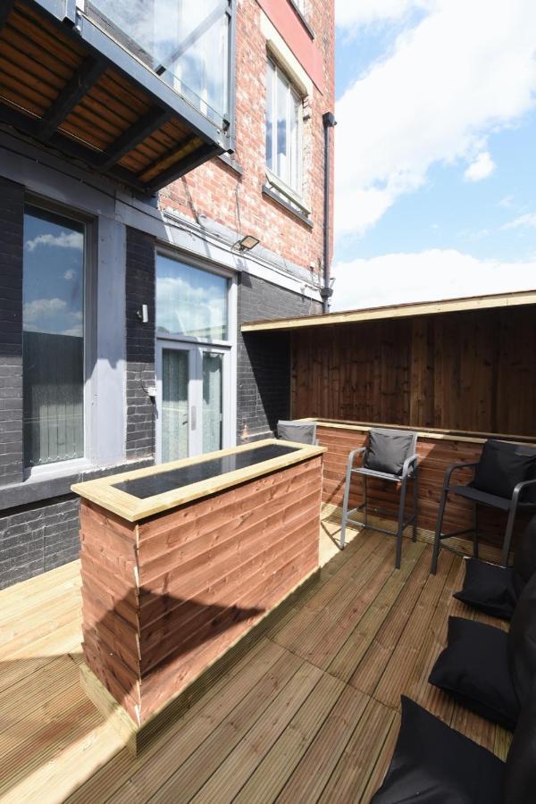 Slps 14 Hot Tub, Bar & Outdoor Terrace Apartment Manchester Exterior foto